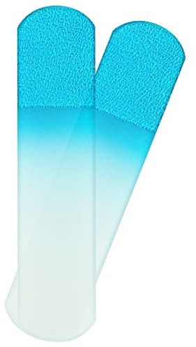 SIUSIO 2Pcs Glass Foot File Pedicure Rasp Dead Skin Remover Calluses Corn Coarse Hard Skin Remover Pedicure Tools Smooth Foots Care Tool for Soft Feet