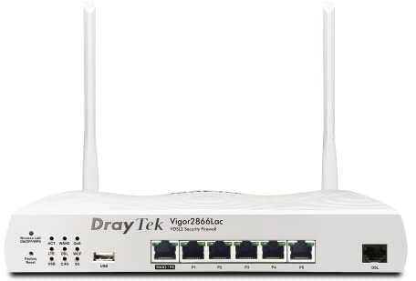 DrayTek Vigor2866Lac LTE Series 4G LTE & G.Fast Router for Small and Medium Business