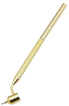 HDOYTXXM 0 5 mm/0 7 mm líneas finas lápiz de pintura de precisión fluido retoques lápiz aplicador con punta oblicua para la reparación de arañazos