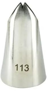 Spets för spritsmunstycke ， 95#951#113# Spritsmunstycke for bladglasyr och solrosor for bakverk(113)