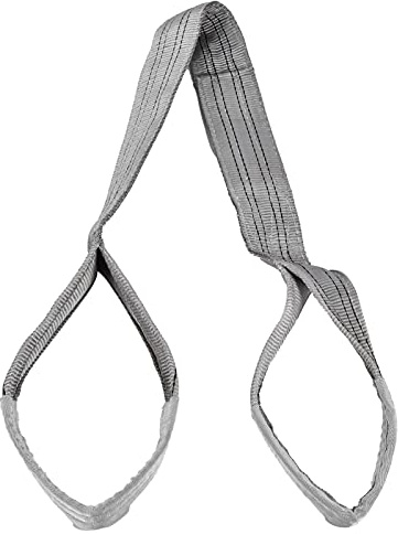 Sangle de Levage, Sangle en PES 4T, 105mm Grise - Grande Capacité, Durable et Sécurisée, pour Transport et Industrie (Oncle paternel)