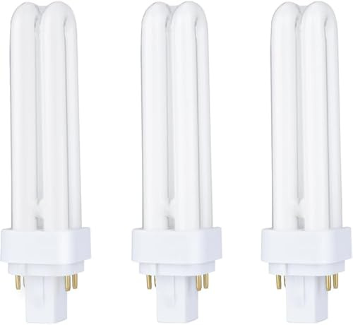 Draymora B4U G24q-2 - Bombilla fluorescente compacta de 4 pines, 18 W