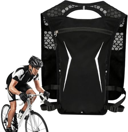 Mochila de hidratación para correr, mochila de agua para senderismo, chaleco de hidratación, bolsa ligera para botellas, equipo de camping para hombres y mujeres, deportes, senderismo, escalada