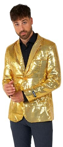 Suitmeister Sequins Christmas Blazer for Men - Slim Fit - Shiny New Years Party Jacket