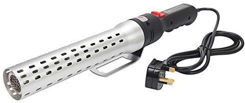 Electric Charcoal Firestarter Lump, Fast Stainless Steel Electro-Torch Fire Starter Lighter, Built-In Thermal Safety Switch Design, Non-Toxic And Easy To Operate