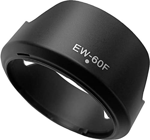 Paraluce EW-60F per Canon EOS R7 RF-S 18-150mm F3.5-6.3 IS STM,EF-M 18-150mm f/3.5-6.3 è STM, HUIPUXIANG 55mm paraluce per Canon EOS M5 M6
