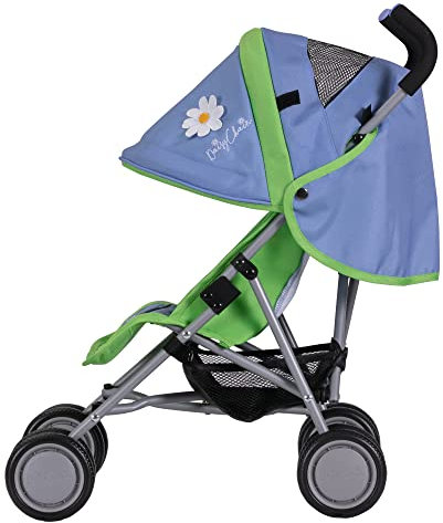Daisy Chain Little Zipp Dolls Pushchair – 62cm handle height. For 18 months to 3 years. (Bluebell)
