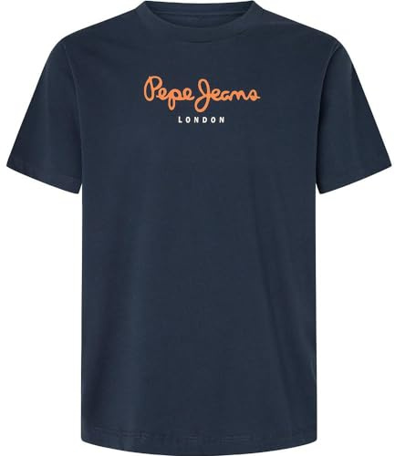 Pepe Jeans Eggo N Camiseta, Azul (Dulwich Blue), XL Hombre