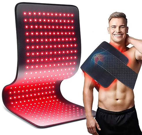 I-THERA-U Red Light Therapy Cintura - 360pcs Luce Rossa Terapia Per Il Corpo 3-In-1 Chip 660nm Infrarossi Terapia&850nm Infrarossi Terapia, Lampada Per Terapia Della Luce Con Timer Rilassare i Muscoli
