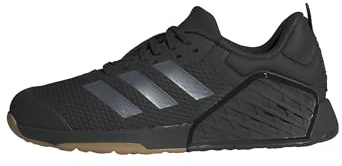 Adidas Unisex Dropset 3 Training Sneaker, Black/Grey/Grey, 6.5 US Men