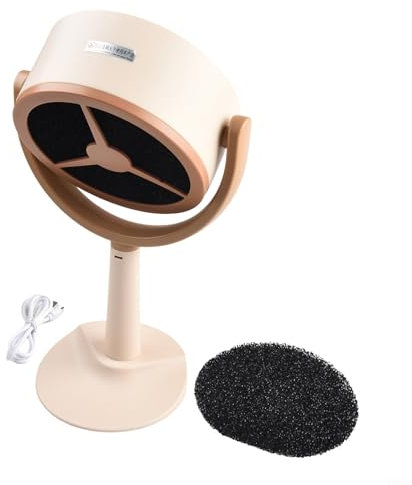 Cappa da tavolo per cucina, con ricarica USB, per barbecue da interno, 3000 mAh, ventola di scarico regolabile a 125 gradi