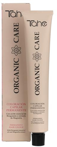 Tahe Organic Care Tinte Orgánico Permanente Extra cubriente para el cabello, Sin Amoniaco, 100 ml (7.00 extracubriente)