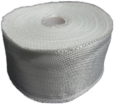 duojin Bande de tissu de fibre de verre rouleau de verre 5cm de large fibre de verre plaine tisser réparation de tissu 21 mètres