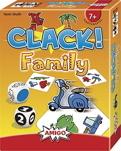 Amigo Spiel + Freizeit 02104 Clack Family Kartenspiel