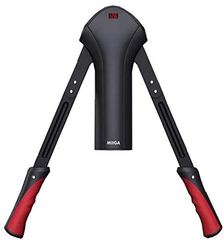MIIGA Biegehantel verstellbar 0-100 kg Eisen Bizeps Trizeps Trainer Expander Power Twister Armtrainer Brust Krafttraining Unterarm Fitness Kraftsport Sicherheitsbänder