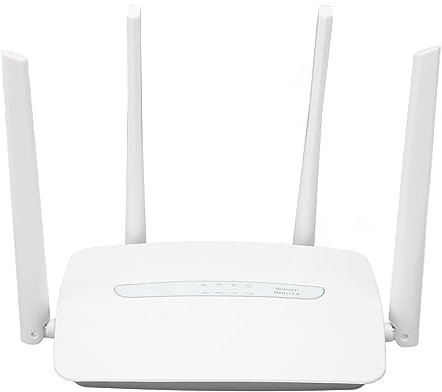 Zunate 4G LTE CPE WiFi Router, 150Mbps Portable Hotspot With 4 External Antennas, Support 32 Users With SIM Card Slot for Home (UK)