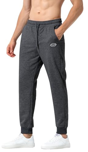 Casey Kevin Pantalon Jogging Homme - 96% Polyester, 4% Élasthanne - 2 Poches Latérales - 1 Poche Arrière - Pantalon Survetement Homme
