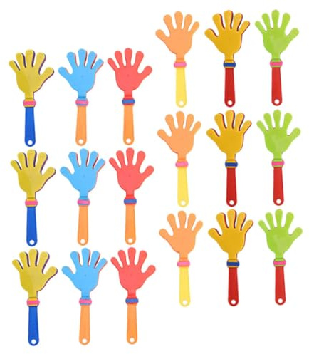 TOPBATHY 24 Piezas Cajas De Resonancia De Aplausos De Colores Aplausos De Plastico Para Hacer Ruido Para Eventos Deportivos Fiestas