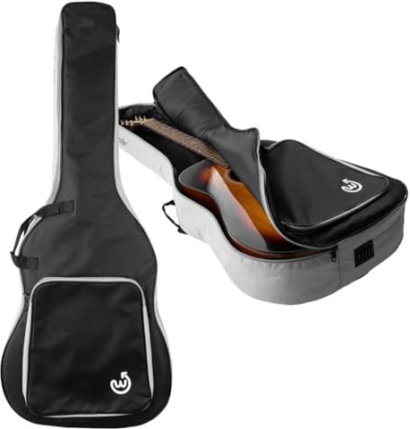 Wayfinder Lightweight Acoustic Guitar Gig Bag with Large Accessory Pocket and Adjustable Backpack Straps; (WF-GB-ACOU)