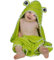Aisawate Baby Handtuch mit Kapuze aus Bio-Bambus, Frosch, Badetücher mit Kapuze, ultraweich, dick und extra saugfähig, Badetuch für Kleinkinder, groß, 90 x 90 cm, Babypartys…