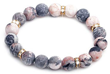 liagza Healing Bracelet For Women Anxiety Crystal Bracelet Chakra Beaded Bracelets Rose Quartz Crystals And Healing Stones Yoga Bead Bracelet Calming Stretch Bracelet Stress Relief Gifts For Women