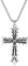 Clyhon Kreuzanhänger mit Halskette Kreuz Anhänger Halskette Einfache Kreuz Halskette Religiöses Gebet Anhänger Kreuz Anhänger