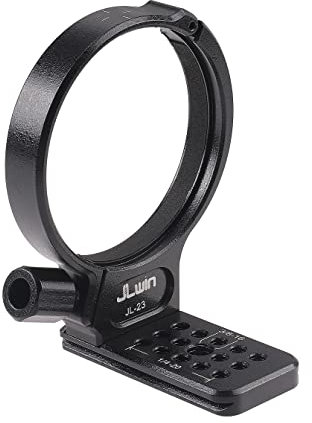 Hersmay Metall Objektiv Stativschelle für Sigma 100-400 F5-6.3 DG DN OS Objektiv für Sony E Mount Art 105mm F1.4 DG HSM Eingebaute Arca-schnellwechselplatte