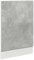 vidaXL Geschirrspülerblende Lyon Betongrau 45x3x67 cm