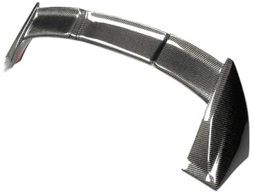Ali spoiler posteriori for tetto completamente in fibra di carbonio compatibili con FIAT 500 Abarth 595 2010-2020 Auto da corsa Spoiler posteriore for tetto Finestra Trim Ala Labbro