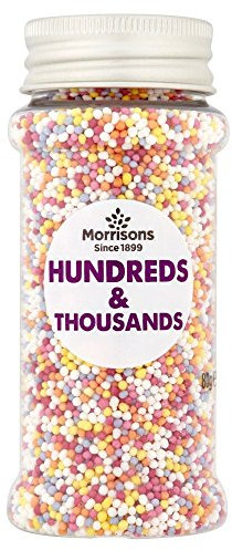 Morrisons Hundreds & Thousands Sprinkles, 80G