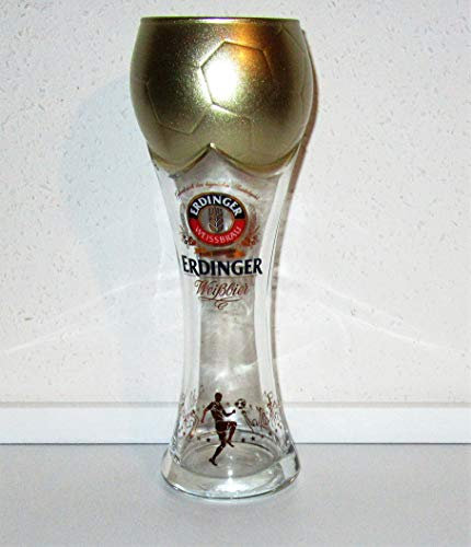 Erdinger / Verre à bière/Verre à bière blanche/WM/Édition de football/Coupe du Monde/Verre à bière de blé