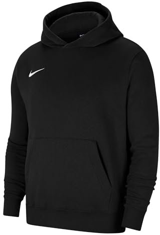 Nike Unisex Kinder Park 20 Hooded Sweatshirt, Black/White, L (147-158 cm)