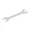 Aoktorkit Double Open End Spanner,Chrome Vanadium Steel 16 * 17MM Wrench Super-Thin Open Ended Wrench Flat Spanner for Narrow Space,DIY,Pipeline,Repair Bicycle Repair and Home Maintance