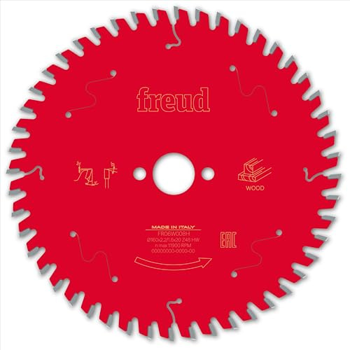 Hoja para sierra circular portátil con cable/inalámbrica FREUD – Ø160 2,2/1,6 AL20 Z48 BA 5° – F03FS09680 – FR06W008H