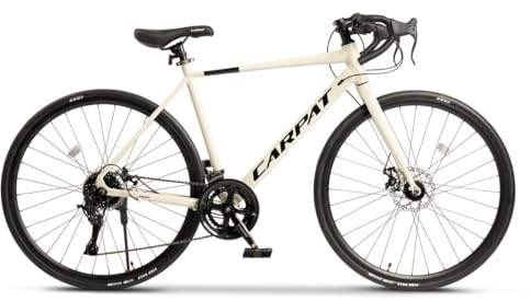 Irezeder 28 pollici 700C Road Bike, 14 Velocità Sport Bike, telaio in alluminio leggero, bici da corsa per uomini donne adulti bicicletta