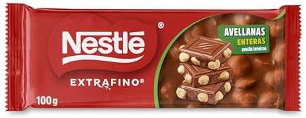 Nestlé Extrafino Tableta Avellana Entera 100g (19 unidades)