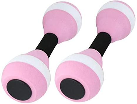 Takingup 1 par barn eva-foam vattenvikt för simning vatten aerobics hantel för simning träningsutrustning hantel, vit, vikter för