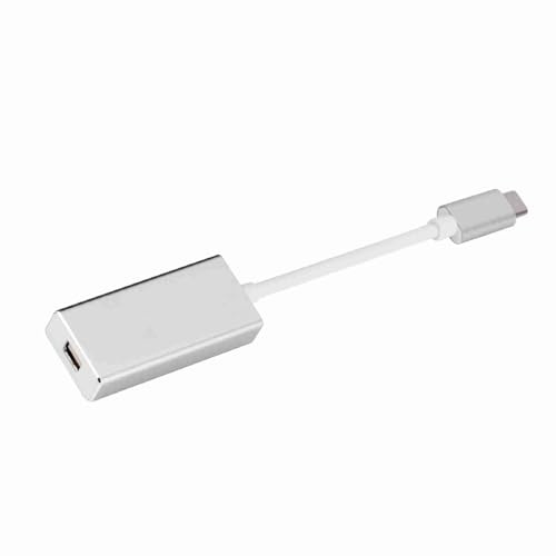 Generic Till Mini DisplayPort-adapter Höghastighets 4K HD-omvandlare för Display-TV Aluminium (Silver)