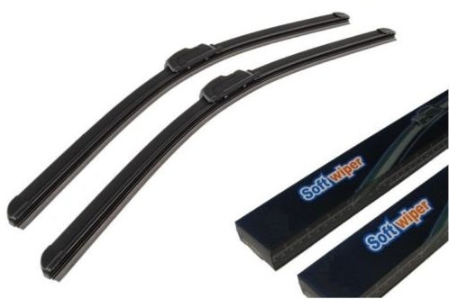 2 x 15/21 Premium Aero Soft FLAT FLEX Scheibenwischer 380/530mm
