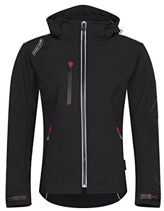 RIDER-TEC – Chaqueta de motociclismo Cirrusfil Medium y de verano – rt-2780-b, Negro, talla L