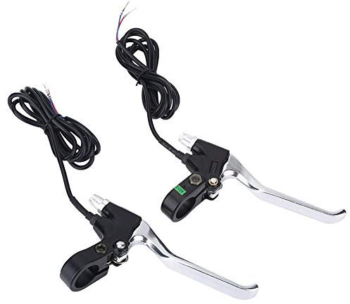 VGEBY Bremshebel, 1 Paar Aluminium Elektro Fahrrad Lenker Bremshebel Bremse Ersatzteile