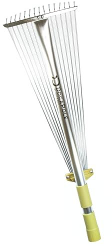 DOCAZOO Gardening Tools - Extendable Fruit Picker for Apples, Avocados, Oranges, and and Tree Trimming Tool – Lightweight Fruit Picking Tool for High Trees (Head Only - Roof Rake & Leaf Rake Kit)