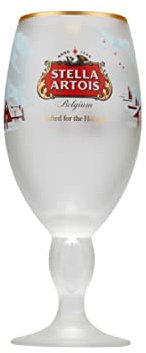 Heritage 33cl Christmas Chalice by Stella Artois | Limited Edition | Official Merchandise | Perfect for Your Home Bar |w 1 Glass (Christmas)