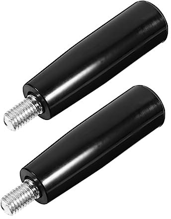 Toddmomy 2pièces Poignées Tournantes Universelles Noir Pour Outils De Machine Main Rotative Pour Fraiseuses Et Tours