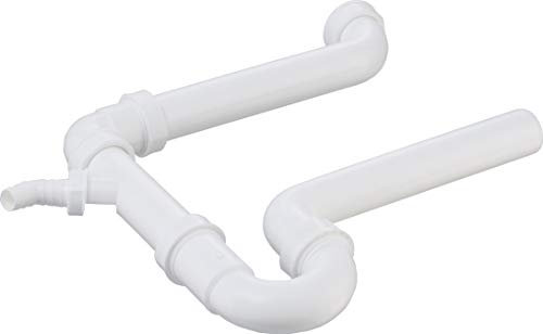 Gain de place de siphon pour baignoire avec raccordement d'appareil