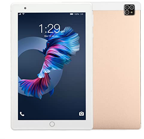 Tableta de 8 Pulgadas, Tableta HD Android de 64 GB, Resolución de 1920 X 1200, CPU Octa Core 4 GB Ram 64 GB Rom, Batería de Gran Capacidad de 8800 Mah, Interfaz Tipo C, Cámaras Duales, Adecuado(EU)