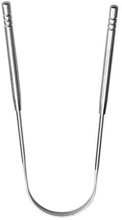 Pack De Gratte-langue Pour Adultes Et Enfannts, Grattoir De Langue En Acier Inoxydable, Ensemble De Brosses À Langue, Soins Bucco-dentaires Pour La Mauvaise Haleine, Goût Restauré En Forme De U