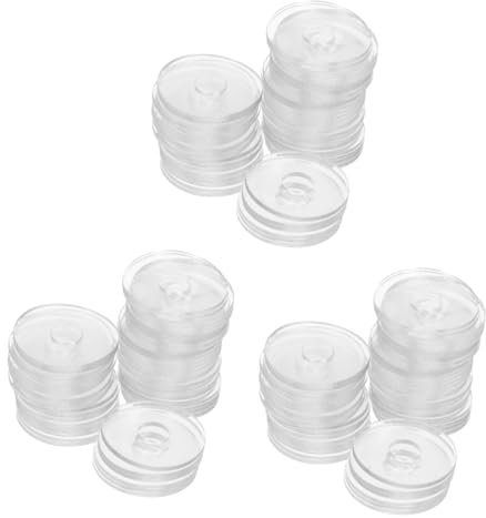 ULTECHNOVO 150piezas Transparentes Arandelas Planas Gomas De Repuesto Para Tornillos Accesorios Multiuso Para Instalación De Manijas De Ducha