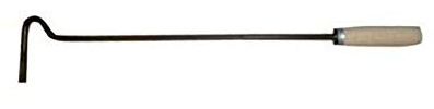 Fire Pit Poker 620mm with Wood Handle
