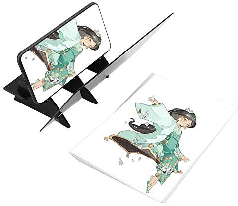 Ejoyous Optisches Zeichenbrett Zeichenbrett Skizzieren Linse Skizze Assistent Bildreflexion Projektor Malbrett Kopiertisch Projektion Linyi-Brett Plotter Zeichenhilfe für Kinder Anfänger